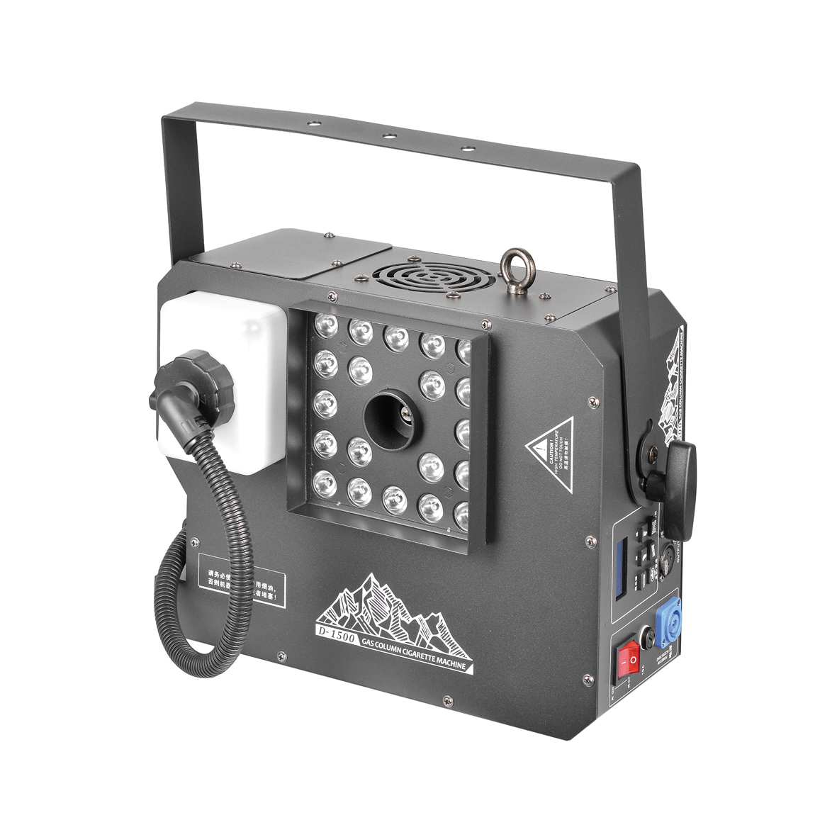 Stage Effects Club Bar Party Disco DMX 1500W LED Vertical Smoke Fog Machine FD-D1500