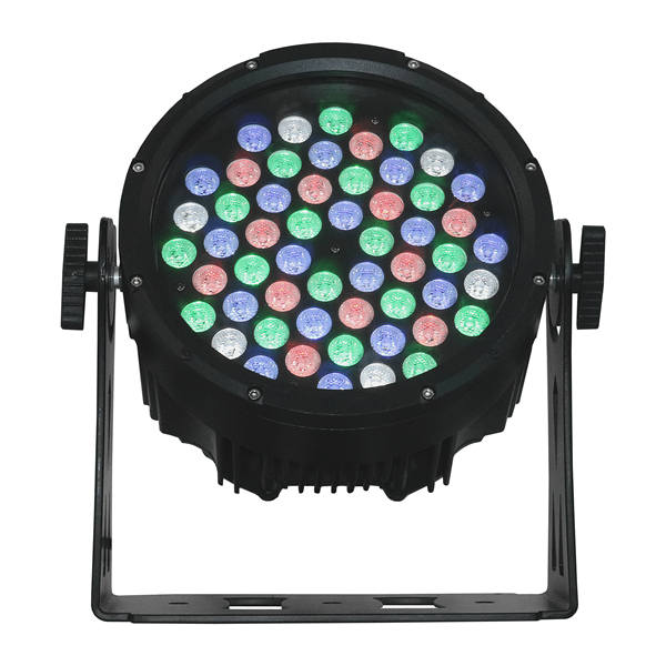 Professional 54pcs 3W Dmx Controller Outdoor Waterproof Stage Par Light 