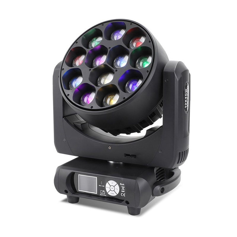 12x40W Led Wash Moving Head Mini Light for Stage Show FD-LM1240