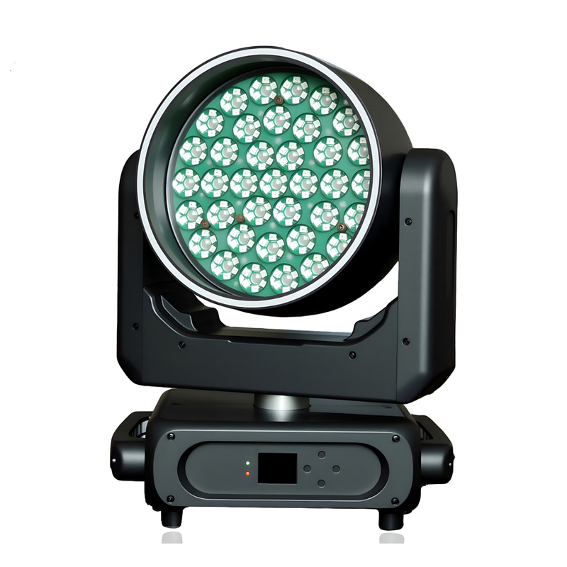 New 37pcs 15W Pixel Zoom Wash Moving Head Light for Events FD-LM3715P