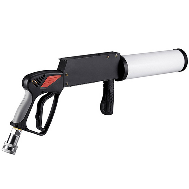 Performance Carbon Dioxide Gas Column Gun LED Hand-held for Event Show FD-J02