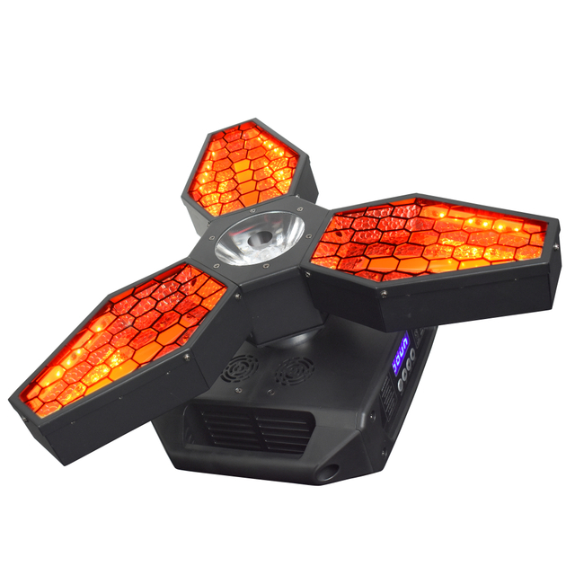 Maple Leaf 3pcs*50W DJ Nightclub Led Retro Stage Moving Head Light FD-R350