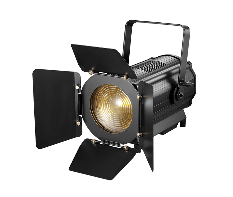 Manual Zoom RGBW 300W LED Fresnel Spotlight for Meeting Show FD-F19