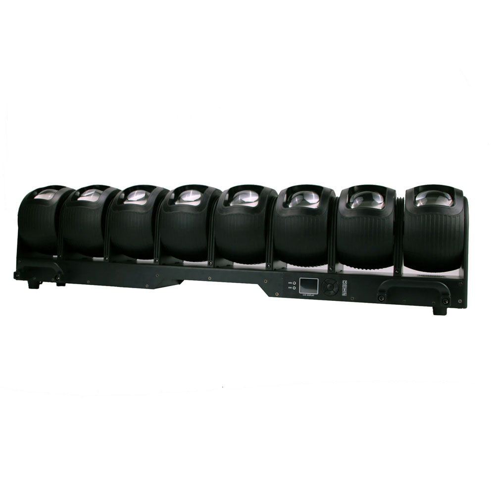 New 8*80W Pixel Beam Bar Moving Head Light with Led Ring for Events Club FD-BP880