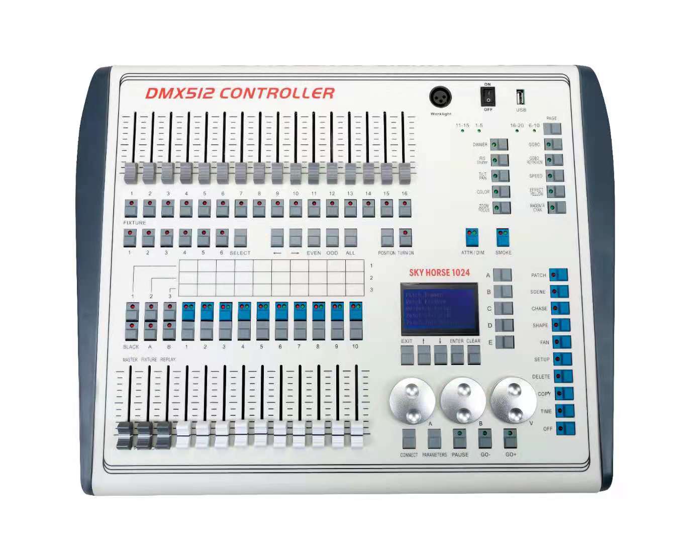  DMX-512 Pearl 1024 Channels Controller FD-KA1024
