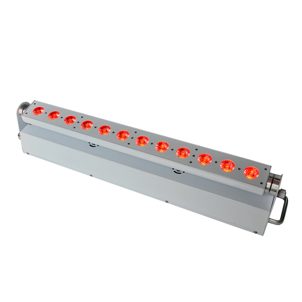 12pcs Phone Control Battery LED Wall Washer for Wedding Show FD-AC1218 (2)