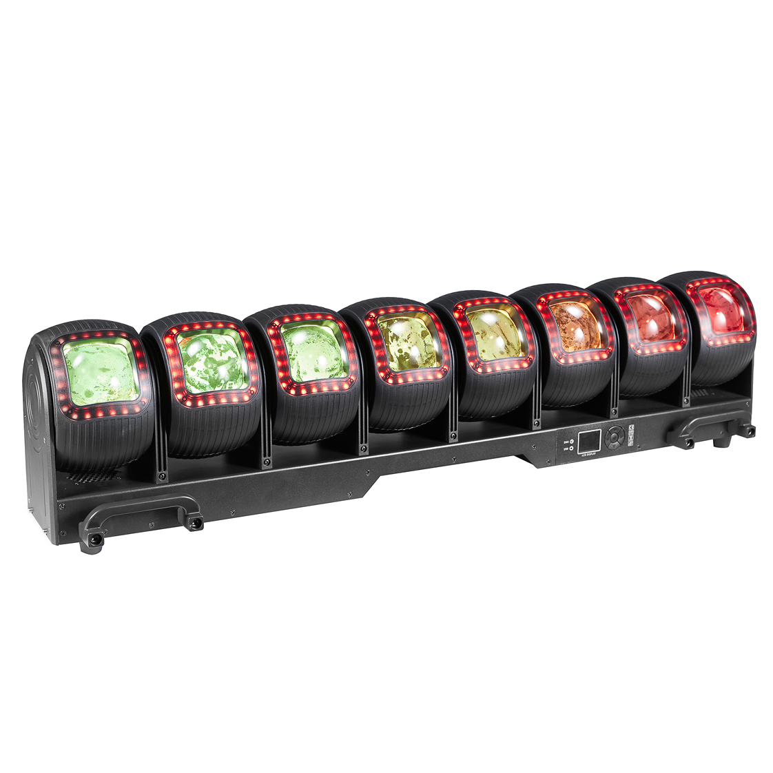 New 8*80W Pixel Beam Bar Moving Head Light with Led Ring for Events Club FD-BP880