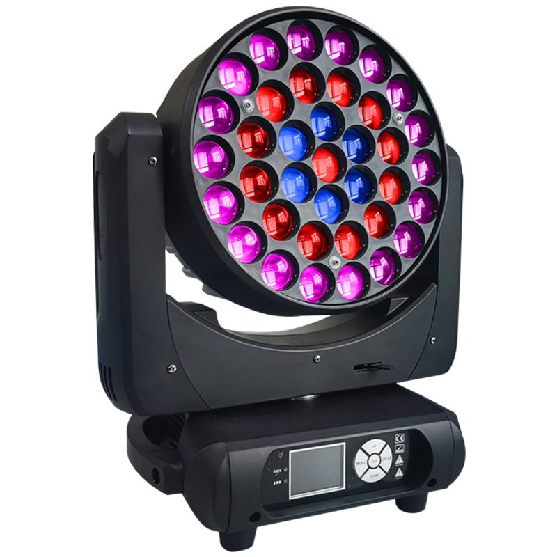37pcs 15w Zoom Wash RGBW 4in1 Led Moving Head Light FD-LM3715