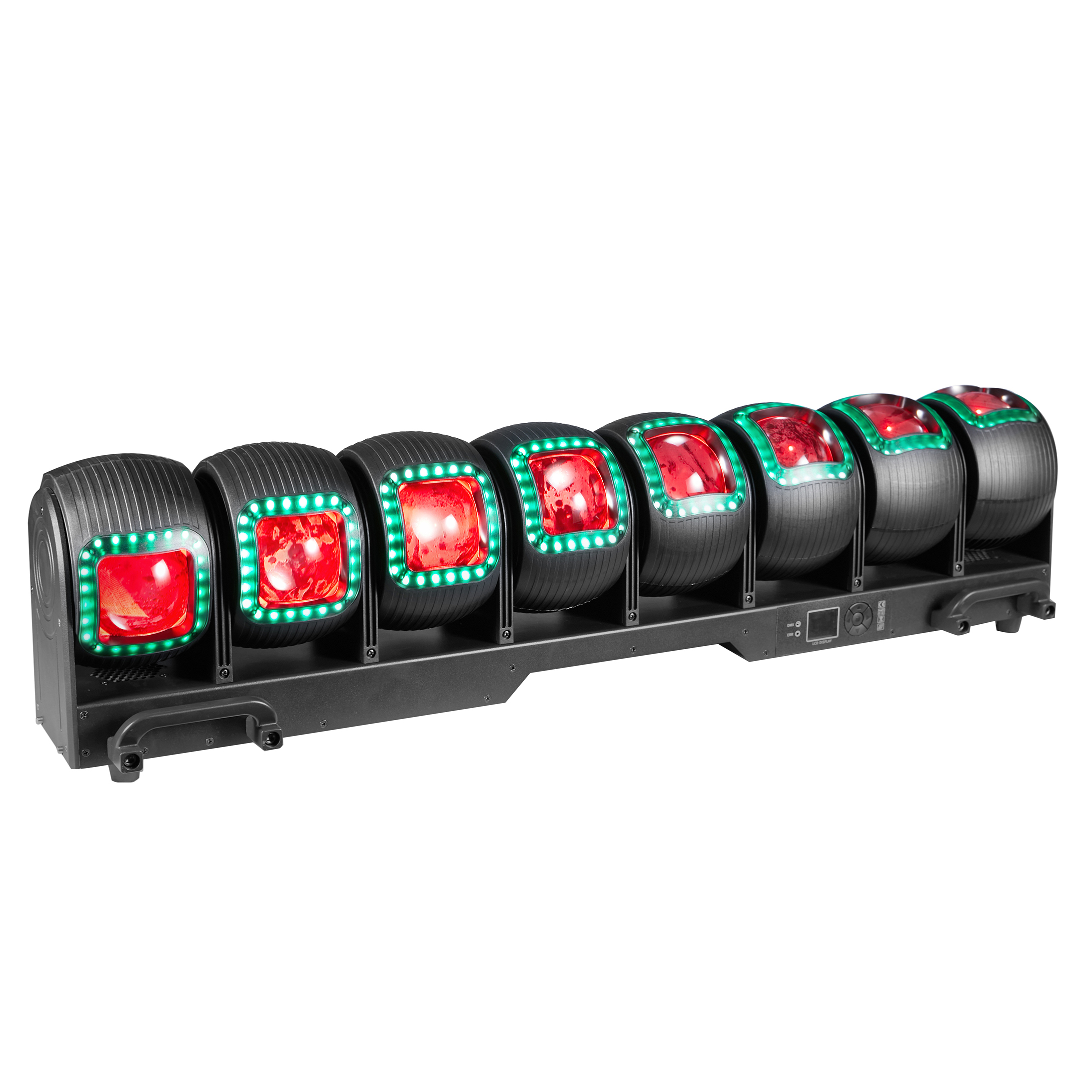 New 8*80W Pixel Beam Bar Moving Head Light with Led Ring for Events Club FD-BP880