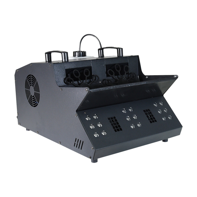 1500W LED Double Wheel Smoke Bubble Machine FD-SB2000