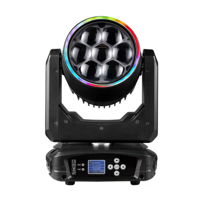 7x40W Bee Eye LED Moving Light Small Zoom Wash Moving Head FD-LM740B