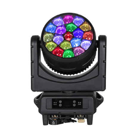 Waterproof 19*40W Bee Eye RGBW Zoom Led Moving Head Stage Lights FD-LW1940B