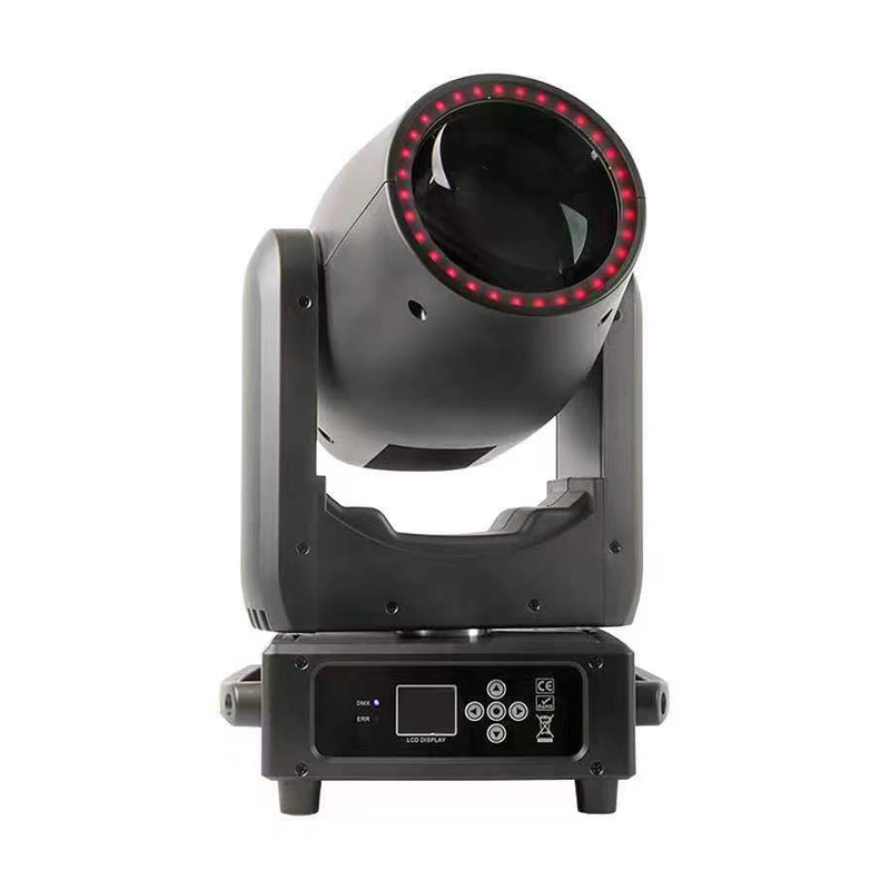 Discharge 300W Beam Moving Head Stage Lighting with Led Circle for Bar FD-DM300