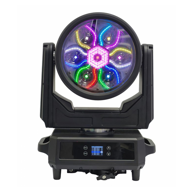  7pcs 60W Waterproof Beam Spot Wash Zoom LED Moving Head Wash Light FD-LW760B