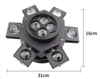 6 Arm Bee-eye Laser Head-shaking Dj Lights Moving Heads for Stage FD-ML150